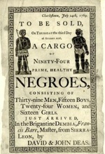 Slave Auction Ad